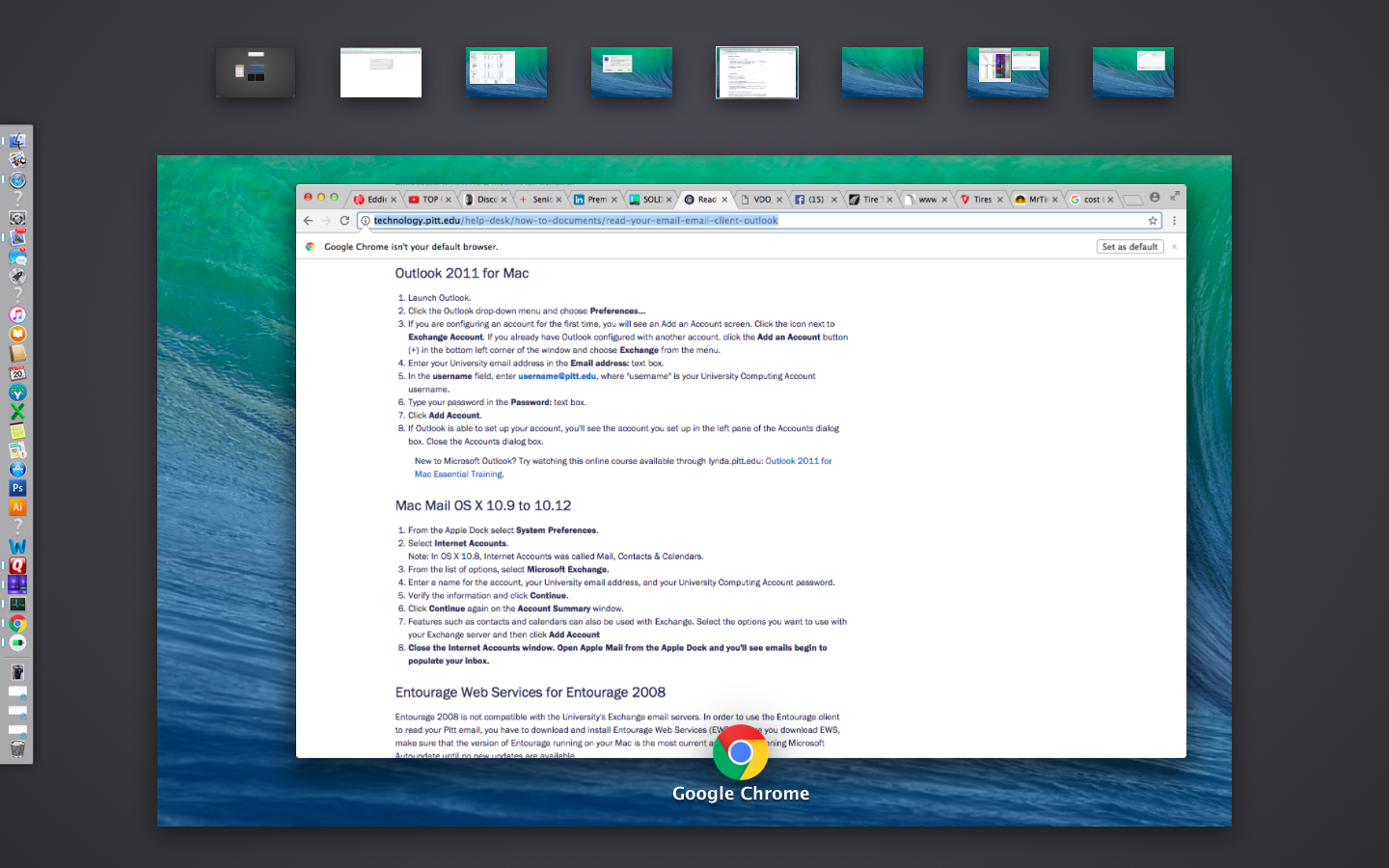 Mission Control Question On Different Osx S Macrumors Forums
