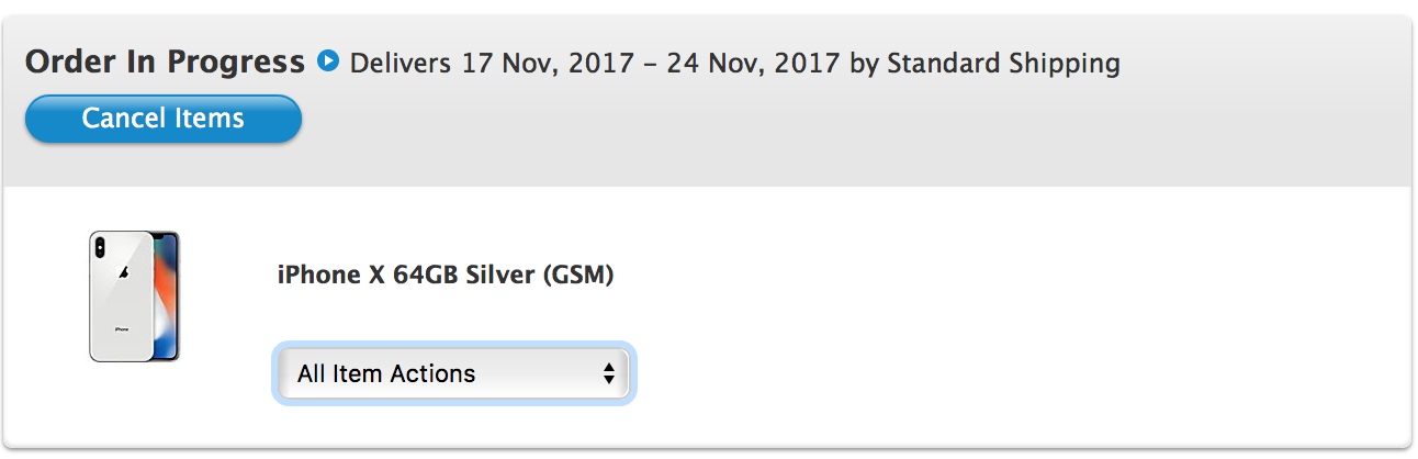 Anyone cancel their 2nd order on Apple.com?