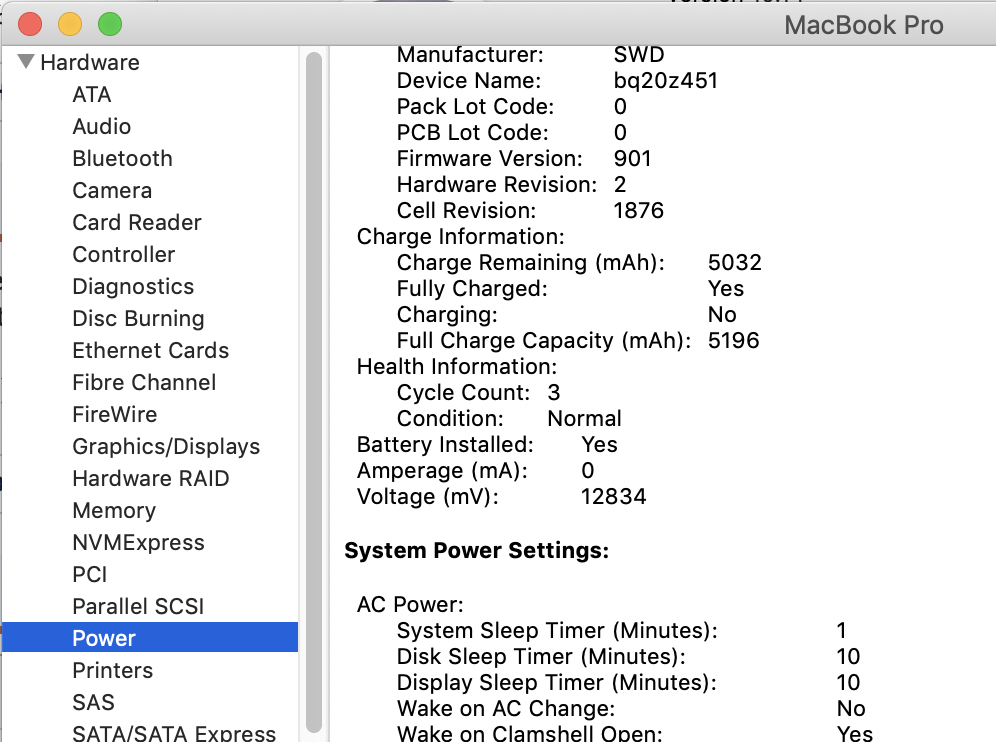 Check Your MacBook Battery Status