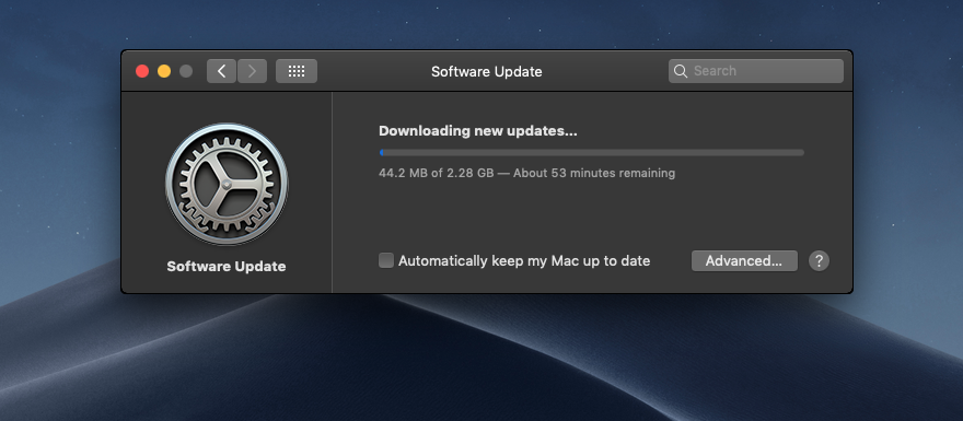 Mojave on unsupported mac