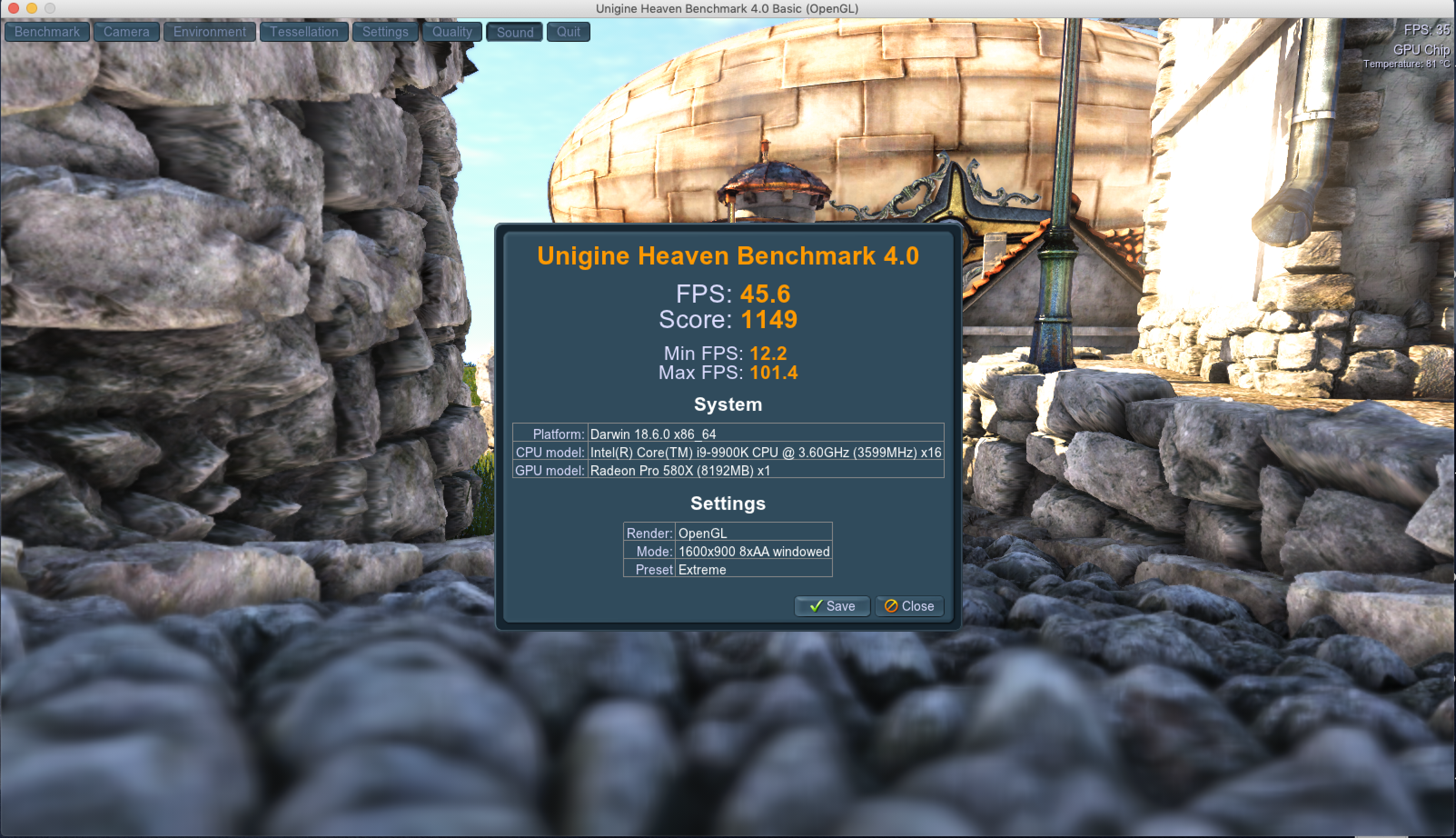 Radeon pro hotsell 580x benchmark