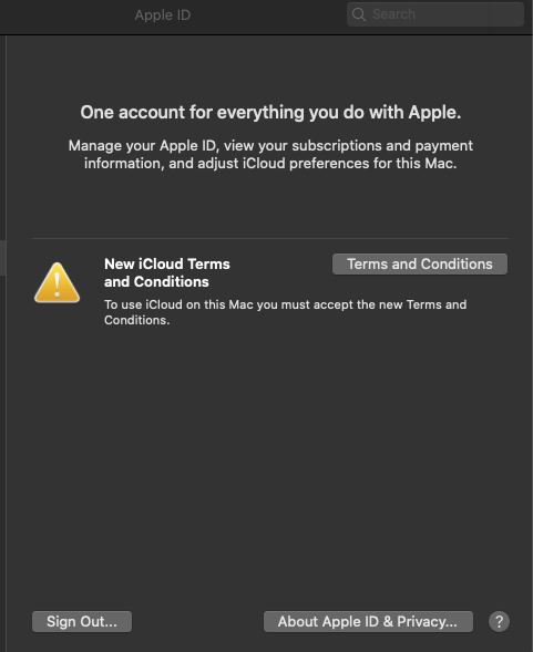 New iCloud Terms and Conditions&rdquo; Issue | MacRumors Forums