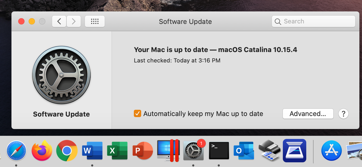 Mac os catalina won