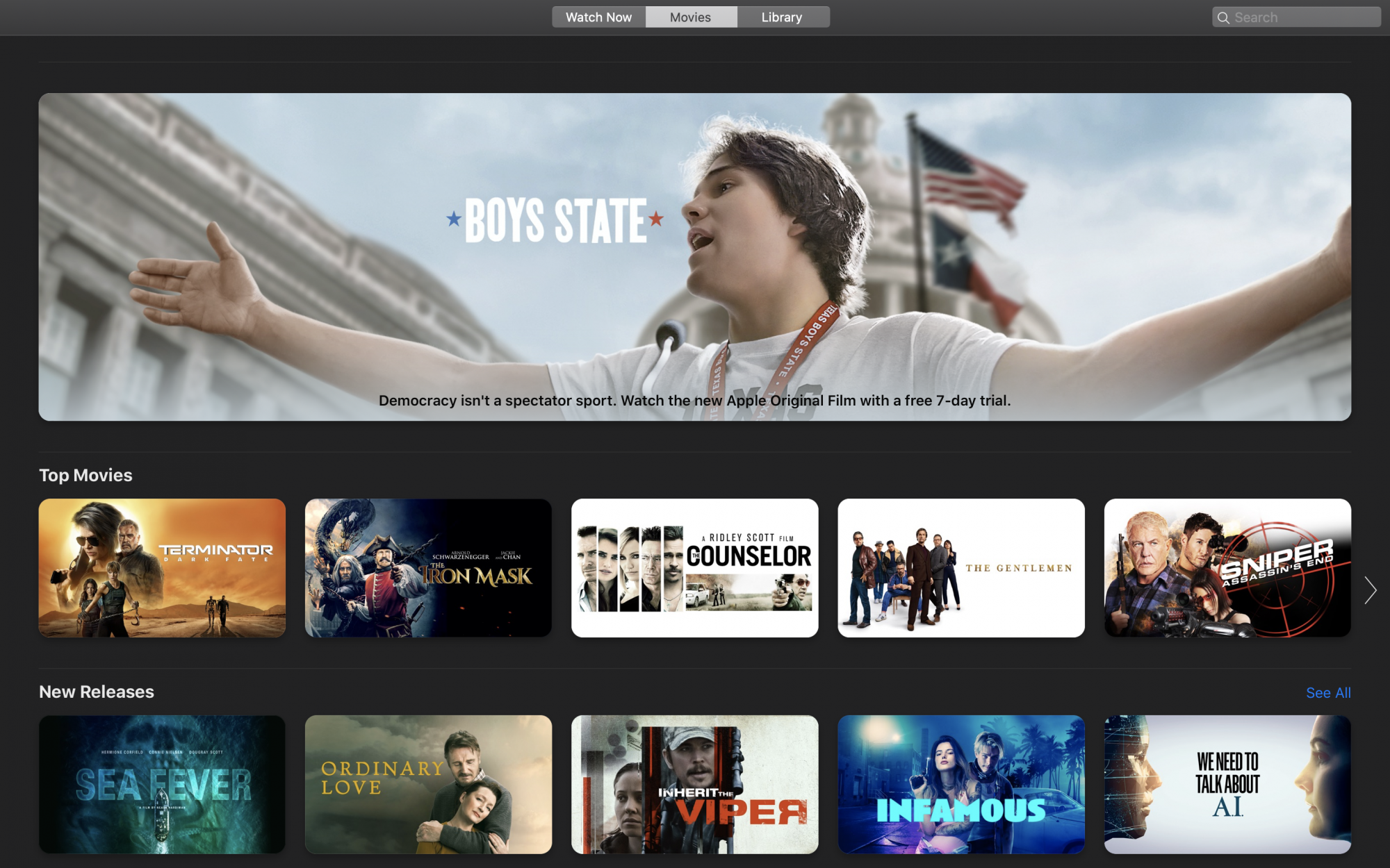 Apple TV app Macbook - TV Shows option not found | MacRumors Forums