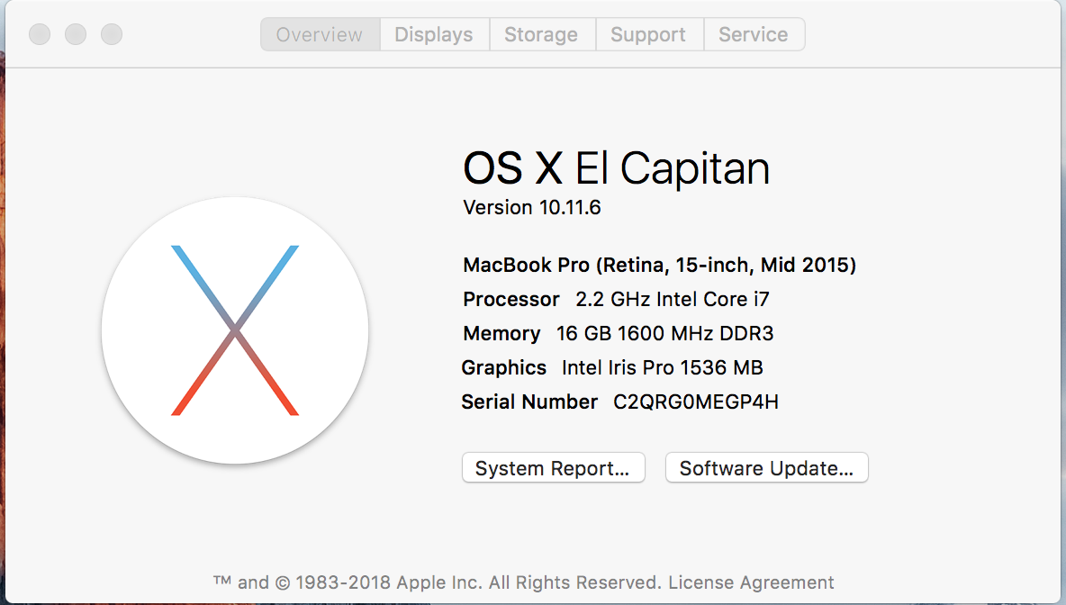 Macbook Pro Mid 2015 Os Update Macrumors Forums