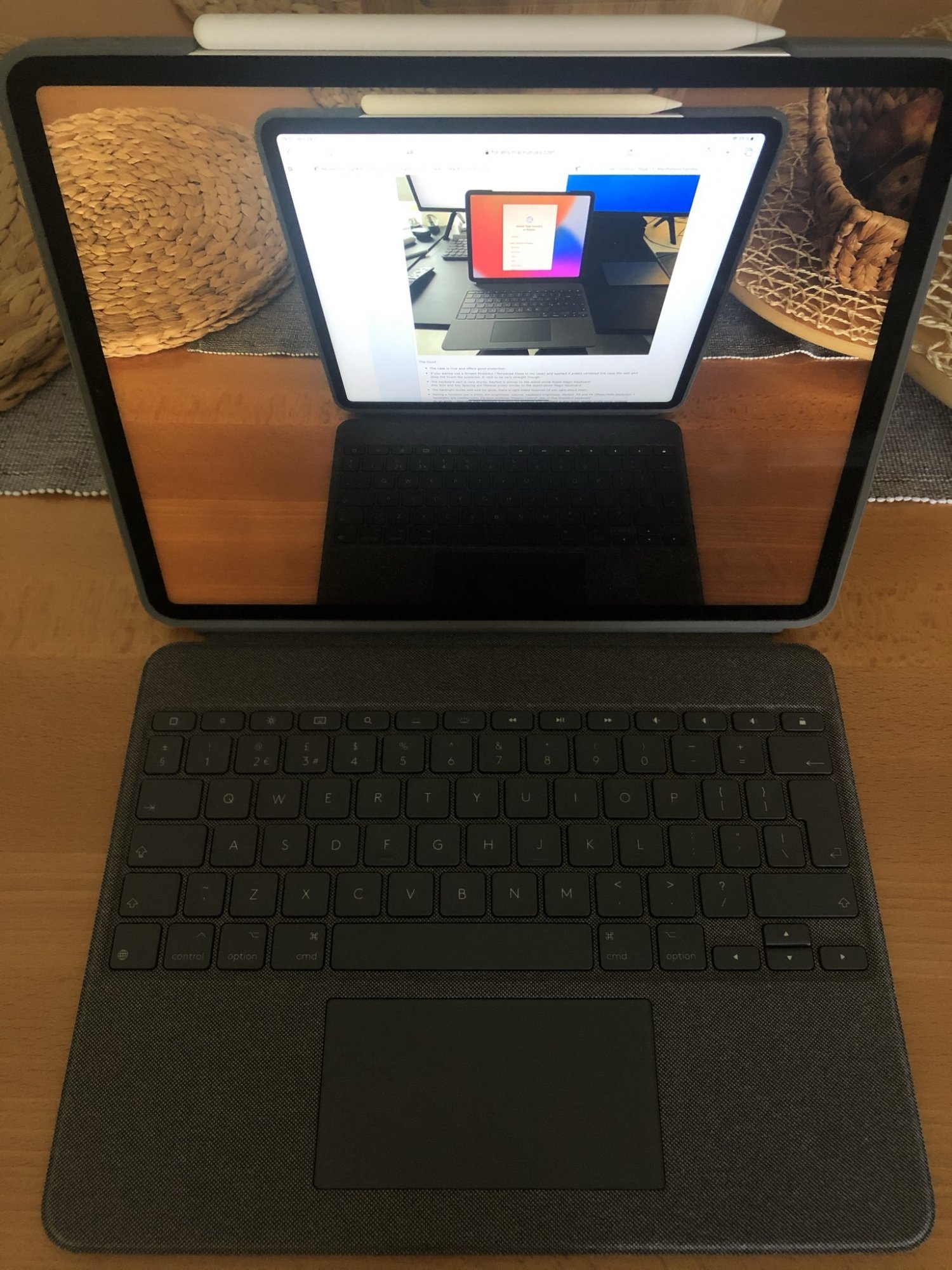 Logitech Combo Touch review: Four-mode iPad Pro keyboard
