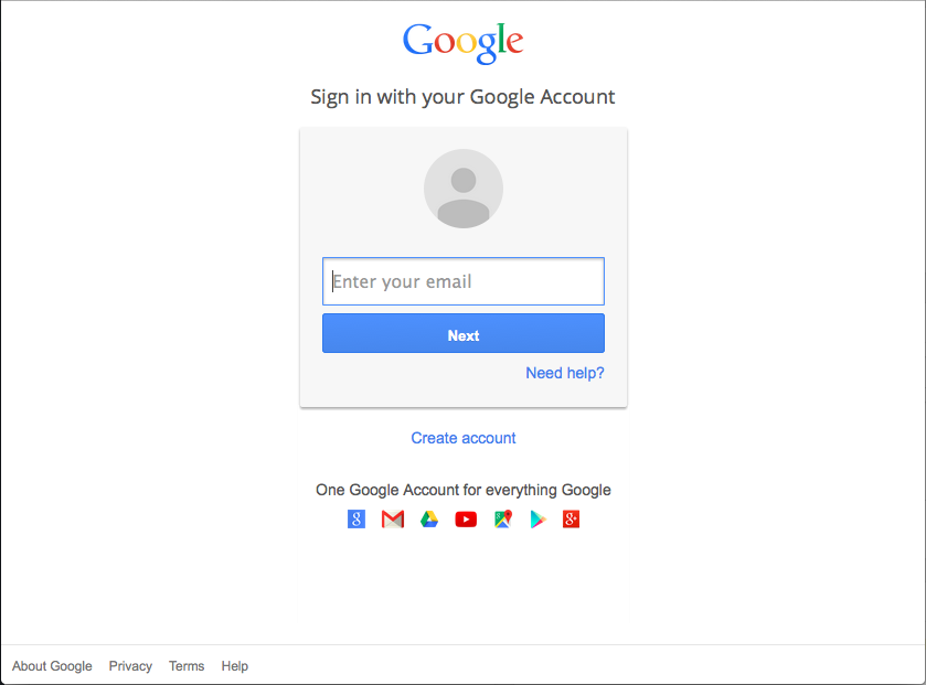 If a page pops up which looks like a Google login... 