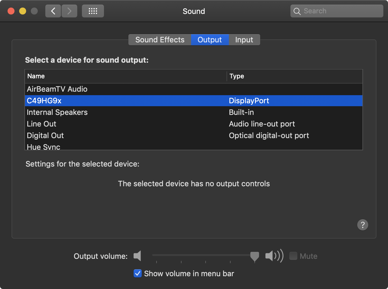 HDMI / Displayport audio fix | MacRumors Forums