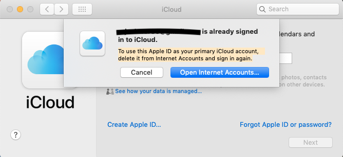 Apple icloud login