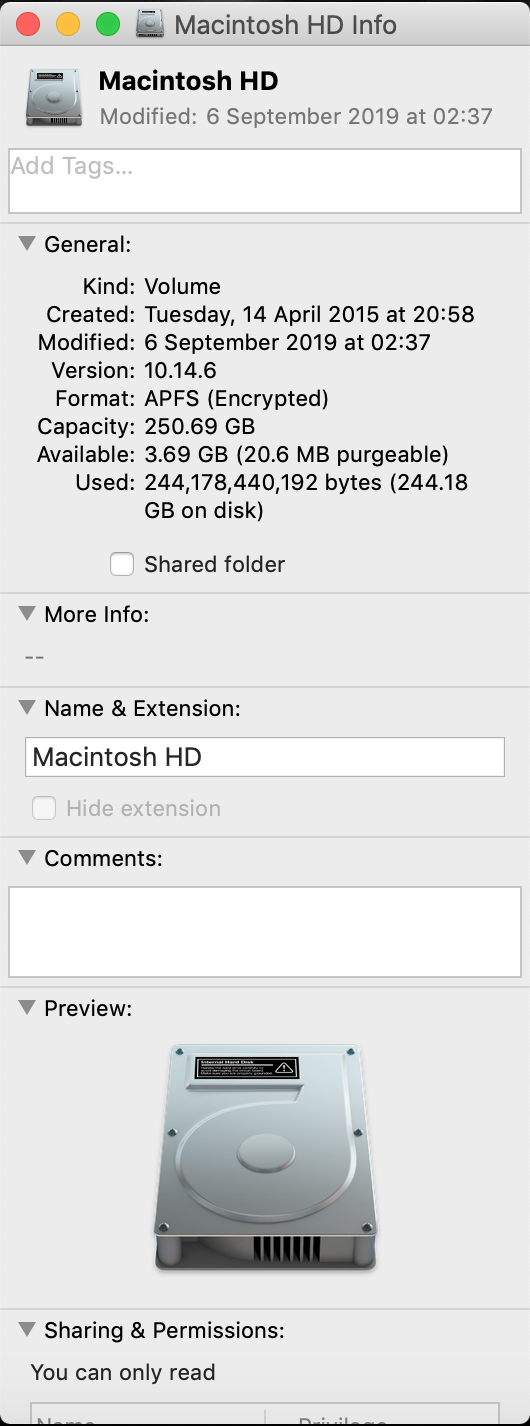 System Takes Up Almost All Storage Macrumors Forums