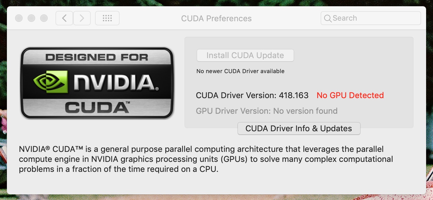 An update is required. NVIDIA Quadro Metal Mac Pro Mac os.