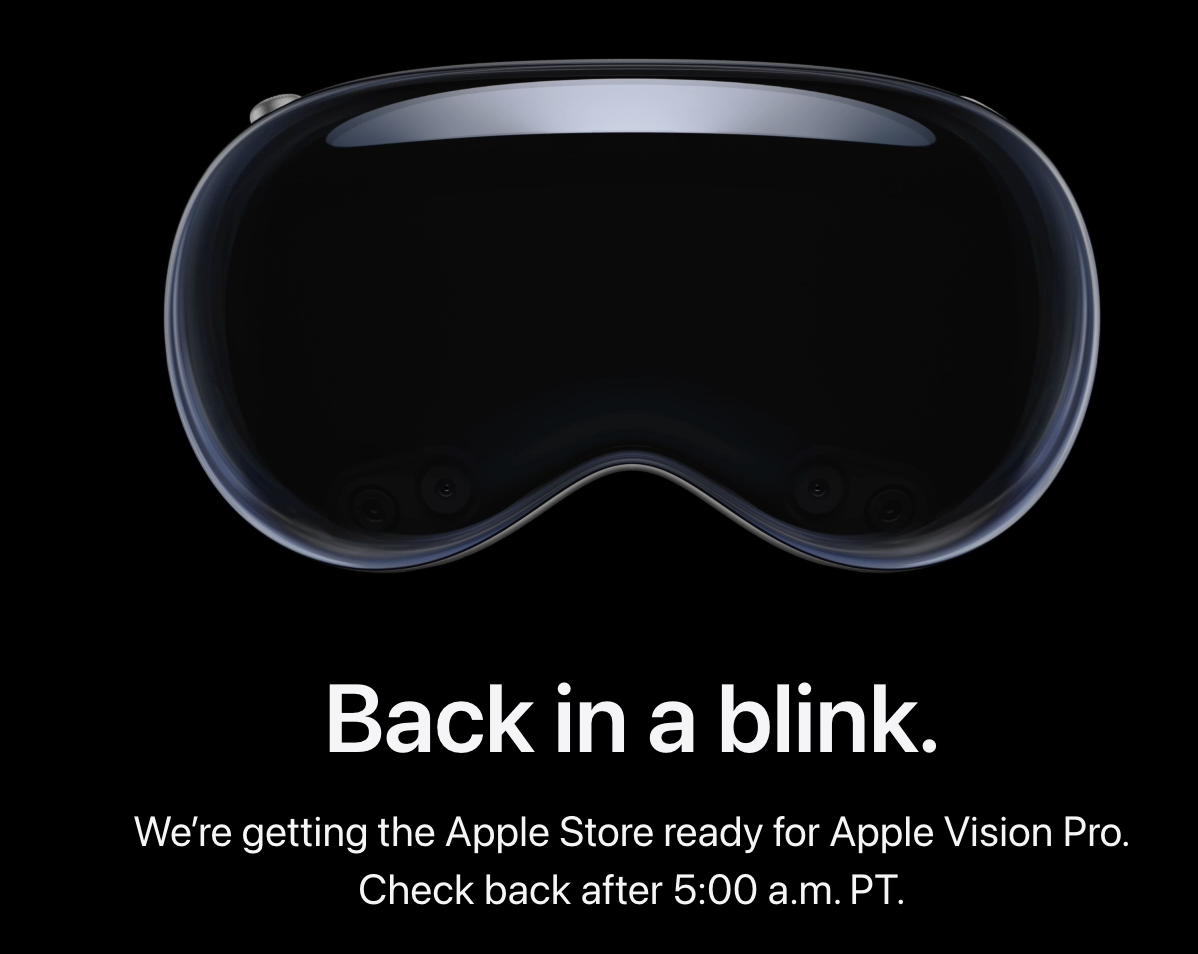 2024 - Apple Vision Pro US Pre-Orders, Orders, and Delivery Status