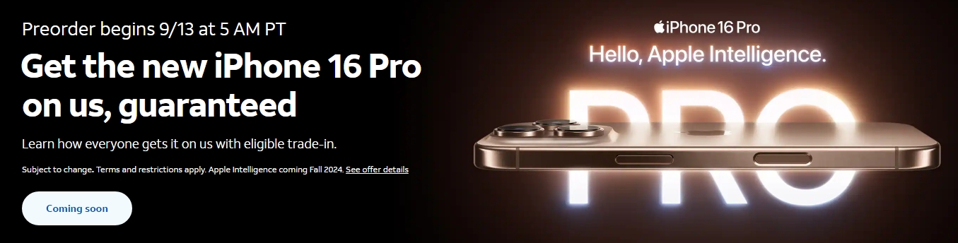 AT T iPhone 16 Plus Pro Pro Max US Pre Orders Orders and Delivery Status Thread 2024 MacRumors Forums