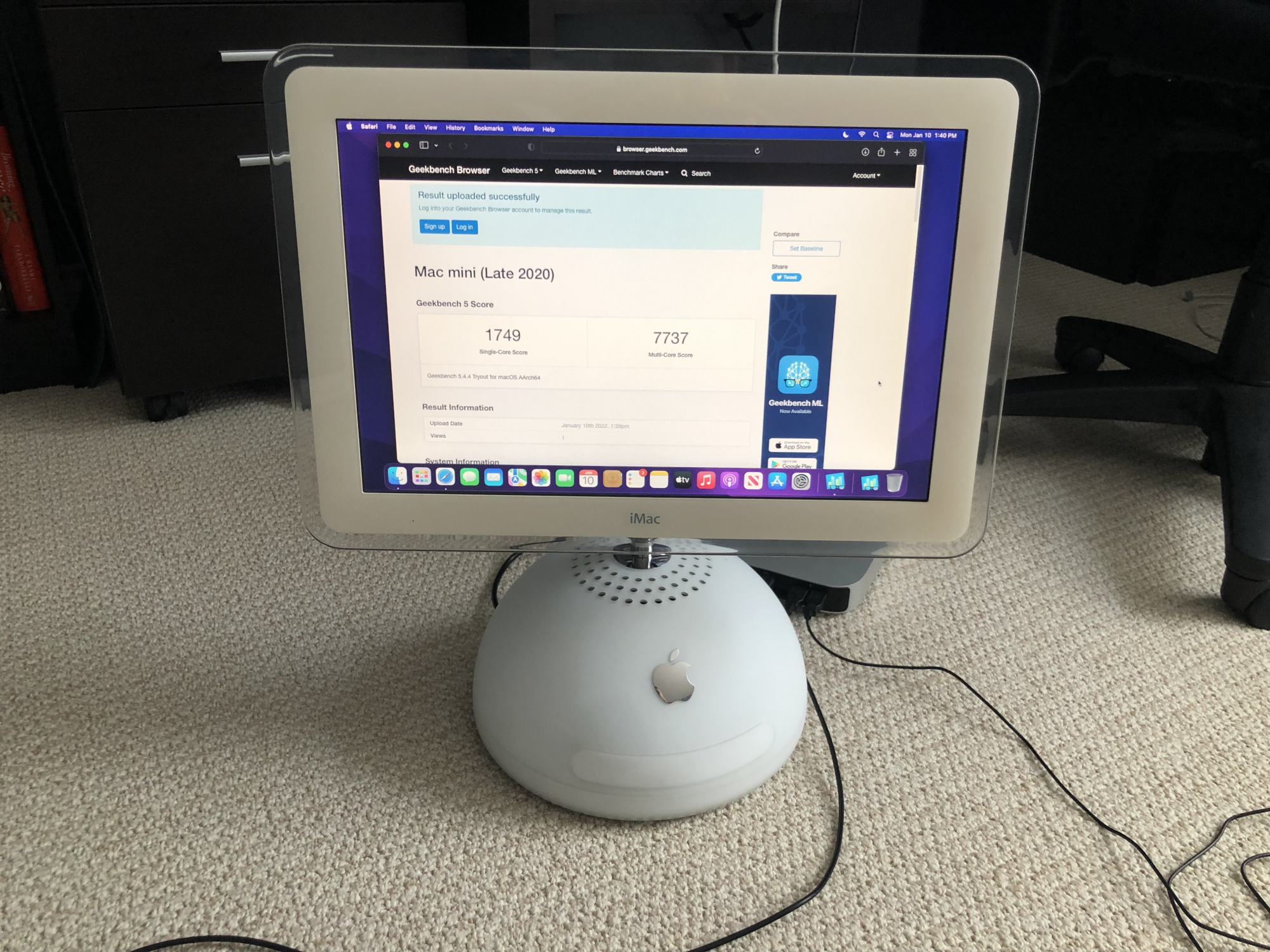 iMac G4 to M1 conversion progress | MacRumors Forums iMac G4 to M1 conversion progress | MacRumors Forums