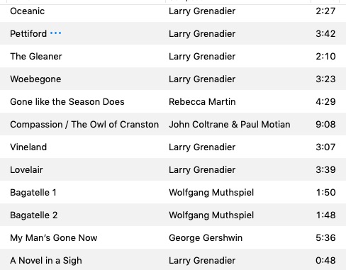 tracklist The Gleaners.jpg