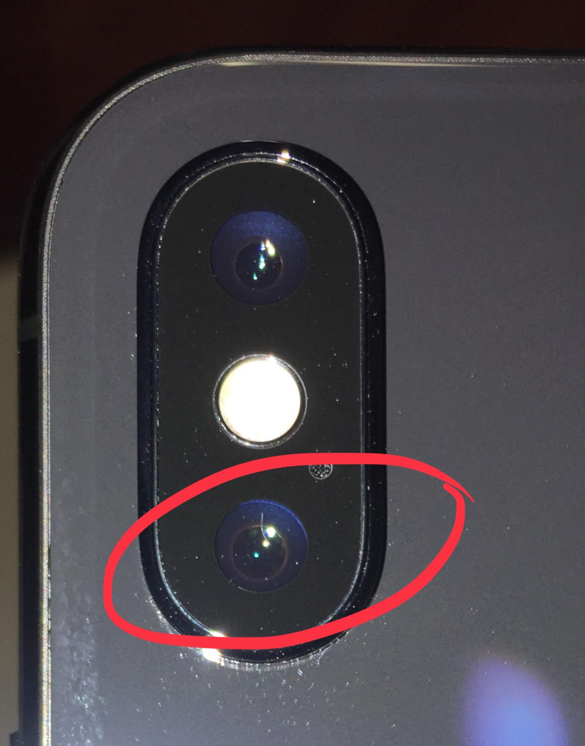 lens camera iphone x