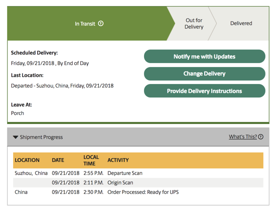 SSGold: My Sept 28-Oct 2 delivery just moved up to TODAY ! | MacRumors ...