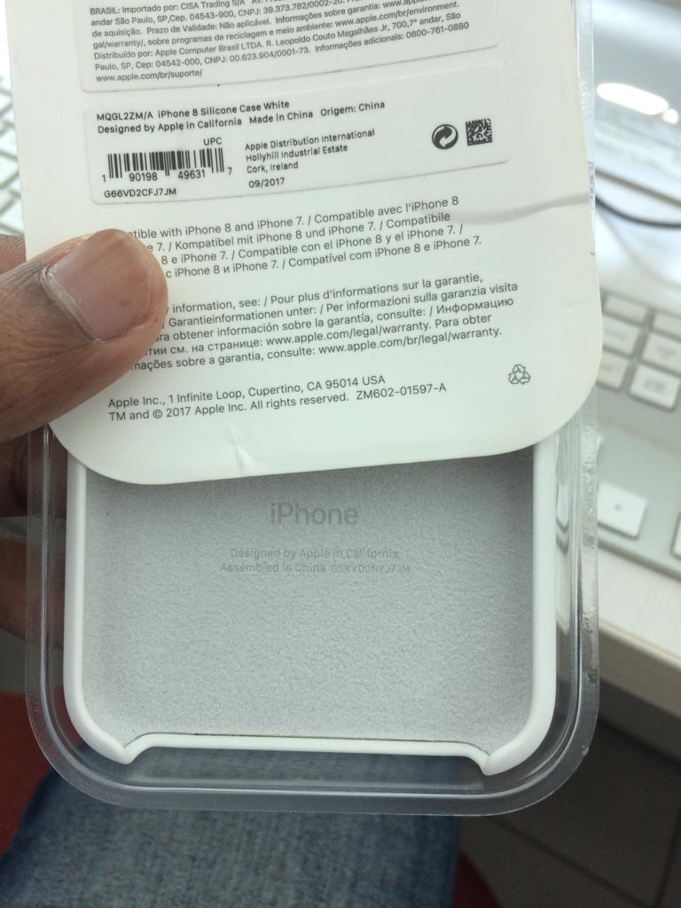 Apple Silicone Case - iPhone 8. Is this Original or    Fake ? | MacRumors