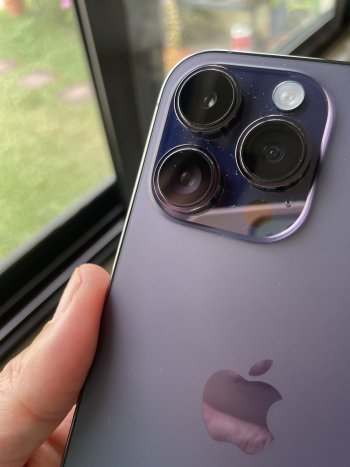 iPhone 14 Pro Max wide angle/macro internal lens cracked