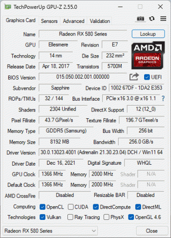 Sapphire Pulse RX 580 8GB.gif