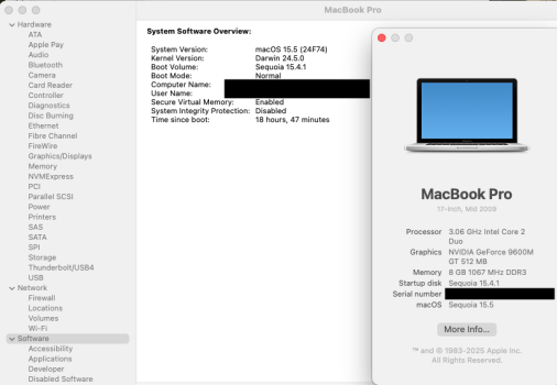 Mac Book Pro 5,2 Sequoia 15.5 RC.png Mac Book Pro 5,2 Sequoia 15.5 RC.png