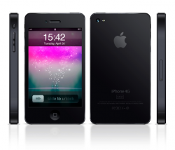 black iPhone 4G.png