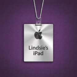 Lindsie ipad pink iPad iCloud Retina Nametag.jpg