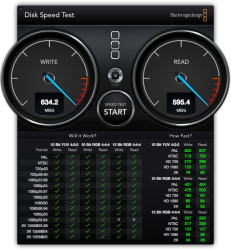 DiskSpeedTest with file vault.png