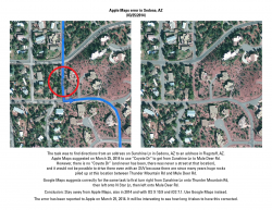 Apple Maps error March 2014 in Sedona.png
