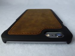 Doc Artisan Sport Leather Wallet Combo Case--Inner Phone Case Back Top View.jpg