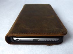 Doc Artisan Sport Leather Wallet Combo Case: Closed View.jpg Doc Artisan Sport Leather Wallet Combo Case: Closed View.jpg