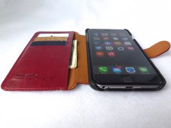 Verus Dandy Layered Wallet Case: Open with Cards.jpg