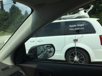 apple map van.JPG