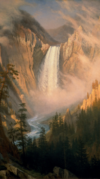 Albert Bierstadt Yellowstone Falls.png