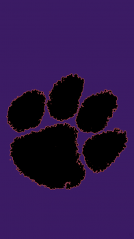 Clemson Tigers paw 04.png