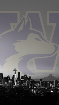 Seattle skyline Washington Huskies.png