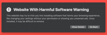 MacRumors Security Warning.png