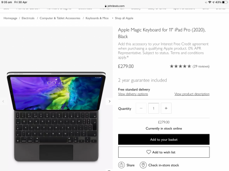 Apple Magic Keyboard for 11 iPad Pro (2020), Black.png