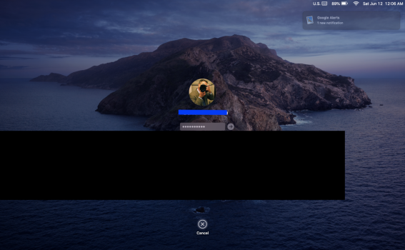 Black rectangle on dynamic wallpaper Catalina | MacRumors Forums Black rectangle on dynamic wallpaper Catalina | MacRumors Forums