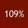 109%
