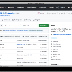 Aquafox GitHub page.png
