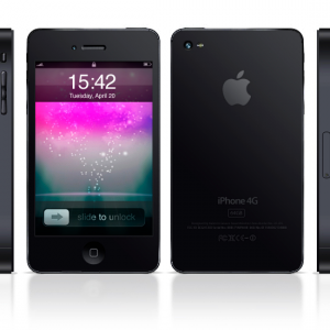 black iPhone 4G.png