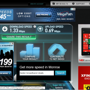 Speed Test Tethered Via TetherMe and iPhone 4S Untethered JailBreak iOS 6.1.2.PNG