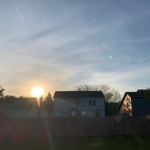 Morning sky with few clouds from back door - April 2021.jpeg.jpeg
