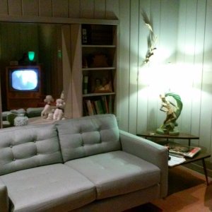 Lustron Homes - Living room couch and shelves.jpg