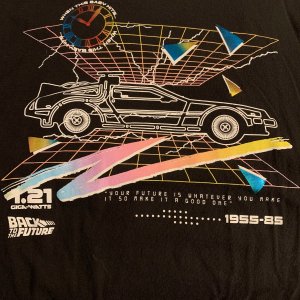 Back to the Future Delorean shirt.jpeg