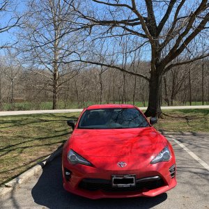 Toyota 86 - 2018 Red - Parked at Battelle Darby Creek Park 1.jpeg