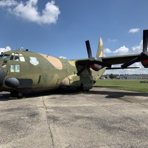 AF Museum - AC130A Spectre Gunship on runway.jpeg