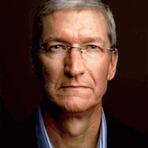 Tim Cook With Wig to Replace Angela.gif