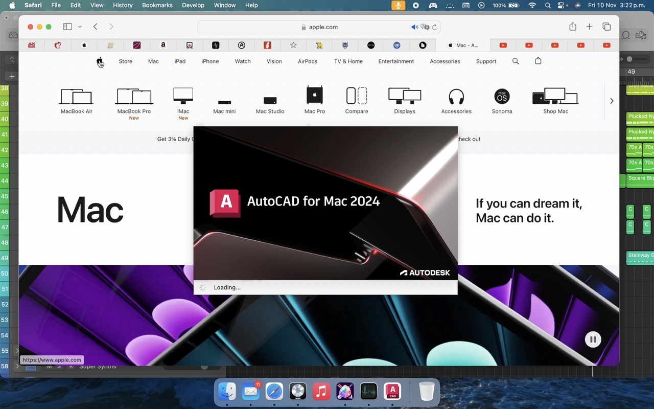 08 Firing AutoCAD while browsing and video plus Logic playback.jpeg
